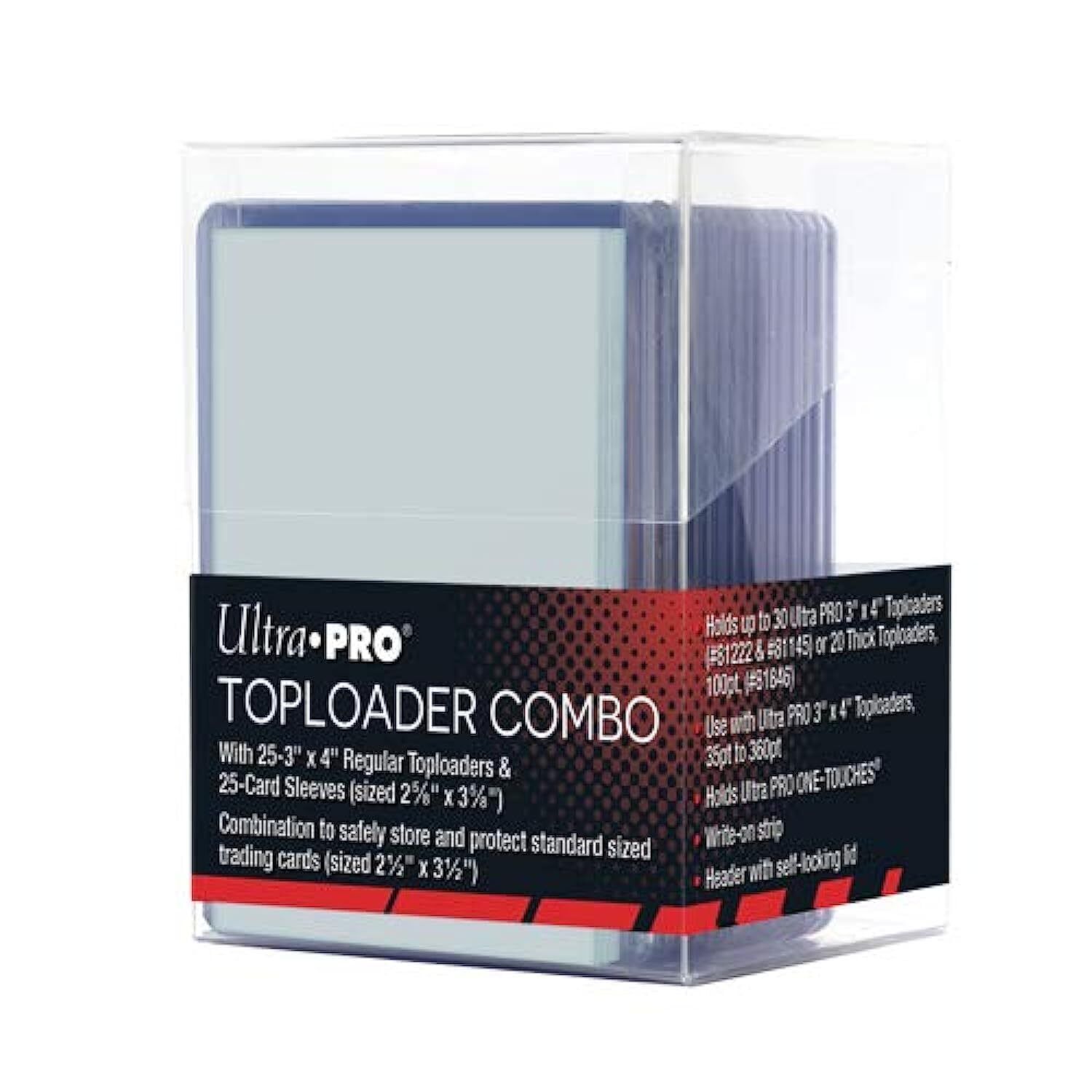 Ultra Pro Toploader Combo - Includes Toploaders, Card Sleeves & Storage Box 1