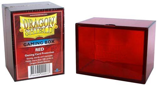 DRAGON SHIELD Gaming Box Scatola porta carte a incastro capienza 100 carte im...
