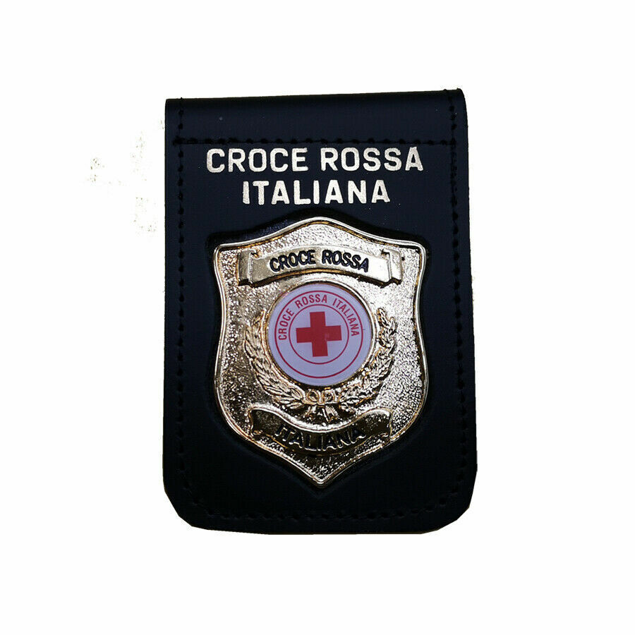 porta placc in pelle per portafogli croc ross Vega Holster 1WH117N