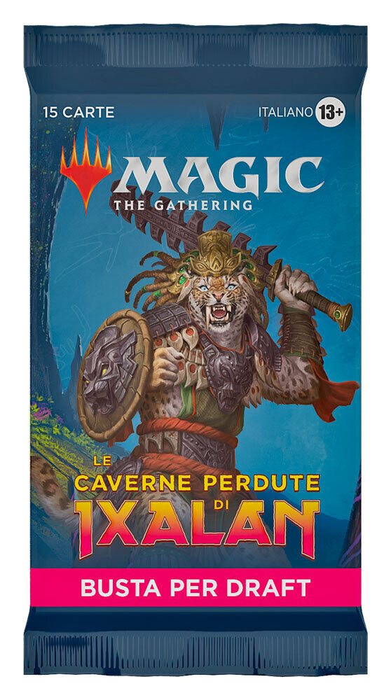 WOTC Magic: the Gathering Le Caverne Perdute di Ixalan Busta per Draft busta ...