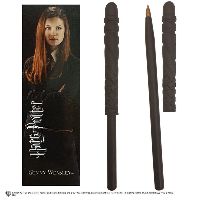 Harry Potter Ginny Weasley Wand Pen And Bookmark- Penna Segnalibro