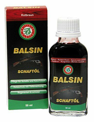 OLIO per legno e  per calcio DEL fucile IMPERMEABILE BALLISTOL TRU OIL