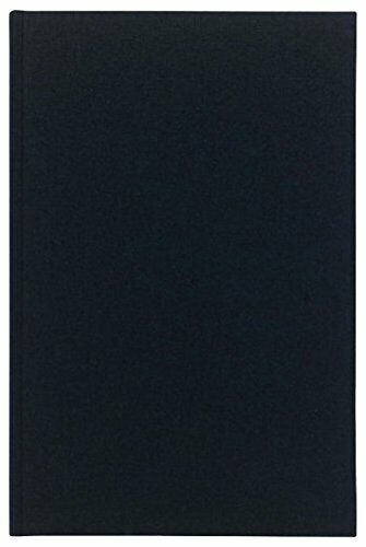 Le Dauphin - Registro a quadretti, 400 pagine, 34 x 2,5 cm, colore: Nero (a8H)