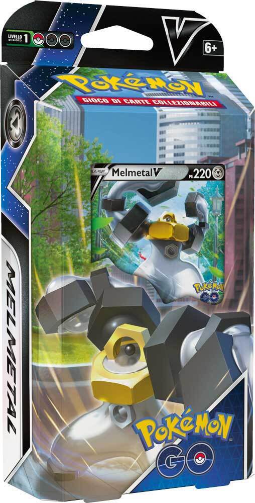 Pokemon Spade e Scudo 10.5 Pokemon GO Mazzo Lotte V Melmetal V (IT)