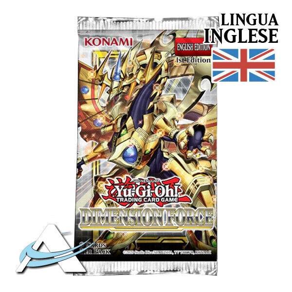 Busta FORZA DIMENSIONALE Dimension Force DIFO INGLESE YUGIOH ANDYCARDS