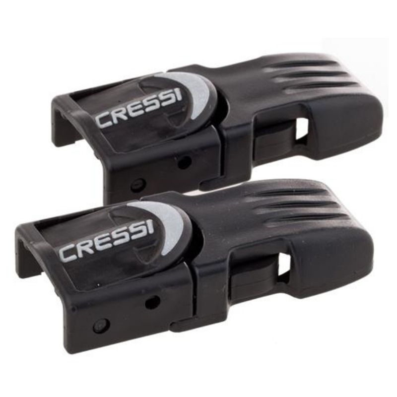 CRESSI RICAMBI ORIGINALI FIBBIE FAST PER PRO LIGHT / FROG / MASTER FROG - (PAIO)
