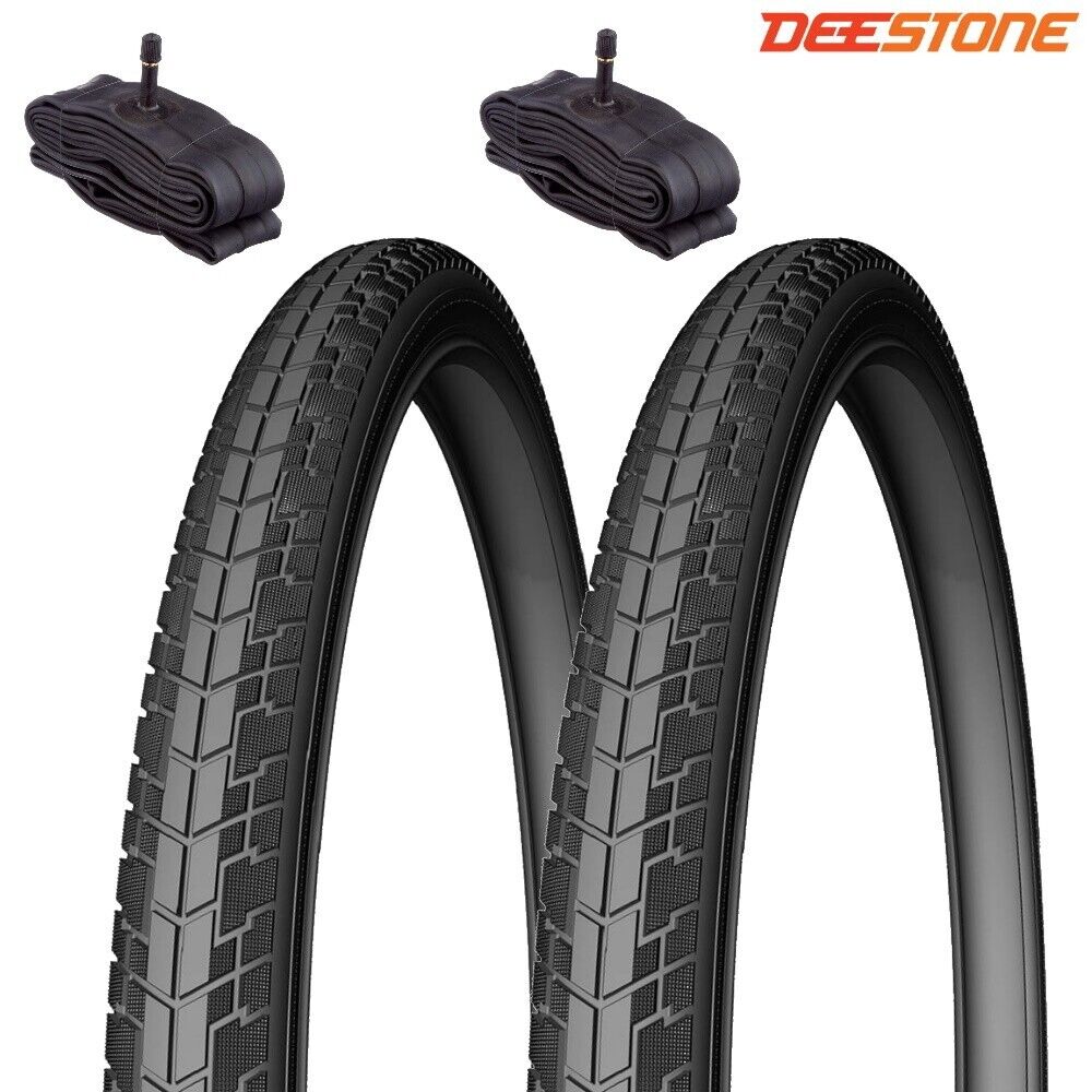 2 COPERTONI 700X40/42C + CAMERE  AMERICA PNEUMATICI ANTIPUNTURA CITYBIKE GRAVEL