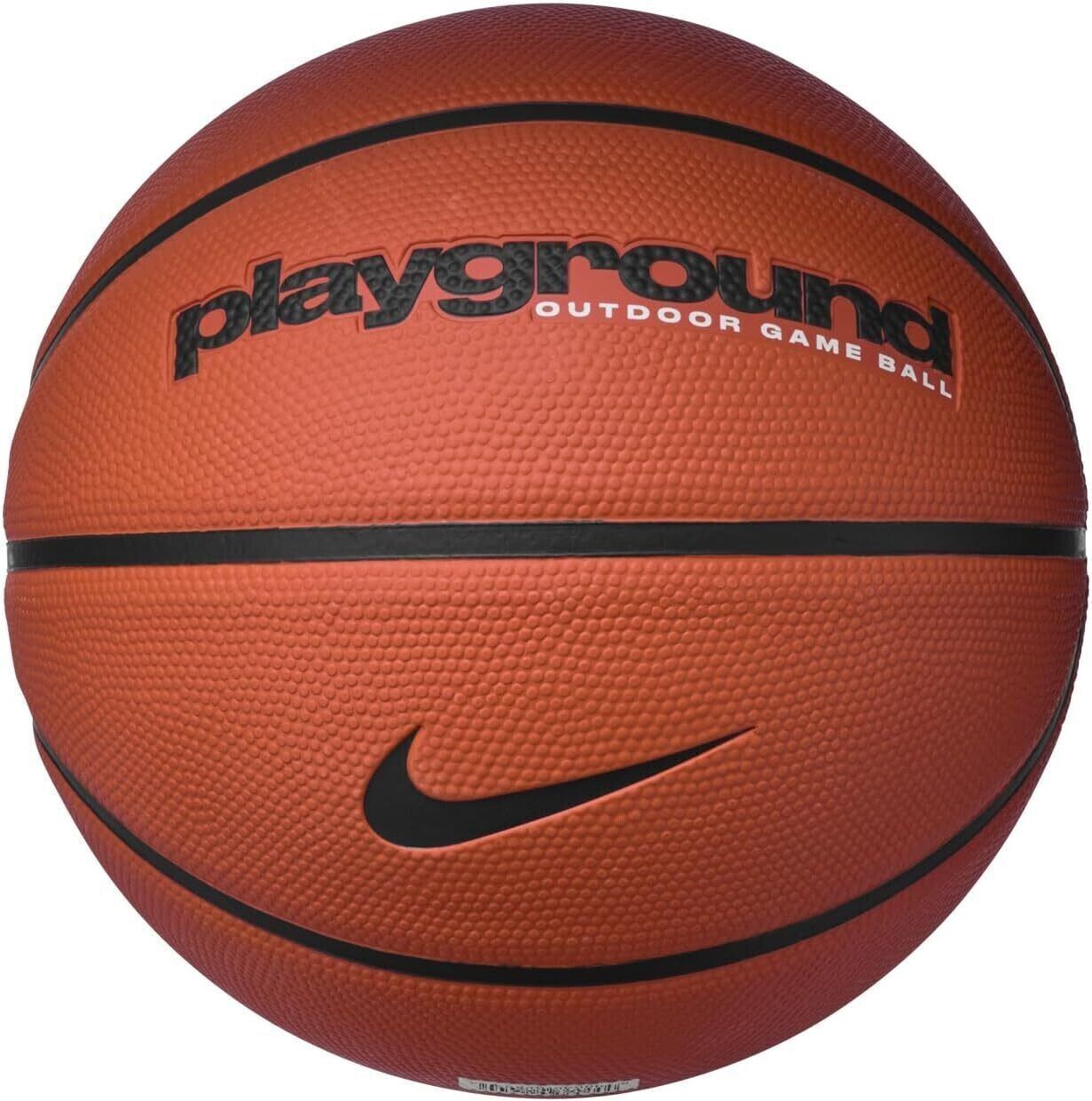 Nike Everyday Playground 8P Graphic Pallone da Basket Outdoor Misura 7 Amber