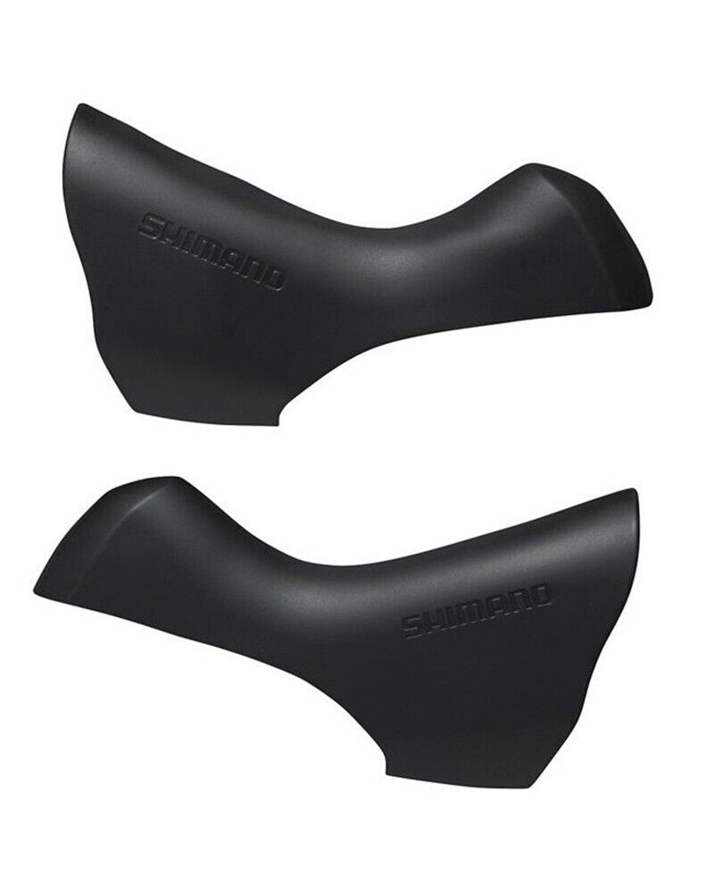 Shimano Copri Comandi ST-6800 Ultegra, Nero (Coppia)