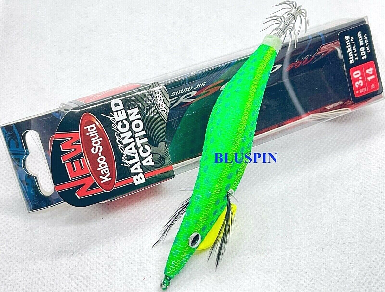NEW SEPPIARA JATSUI KABO KILLER  SQUID BALANCED ACTION JIG EGI 3.0 14g COL: TD05