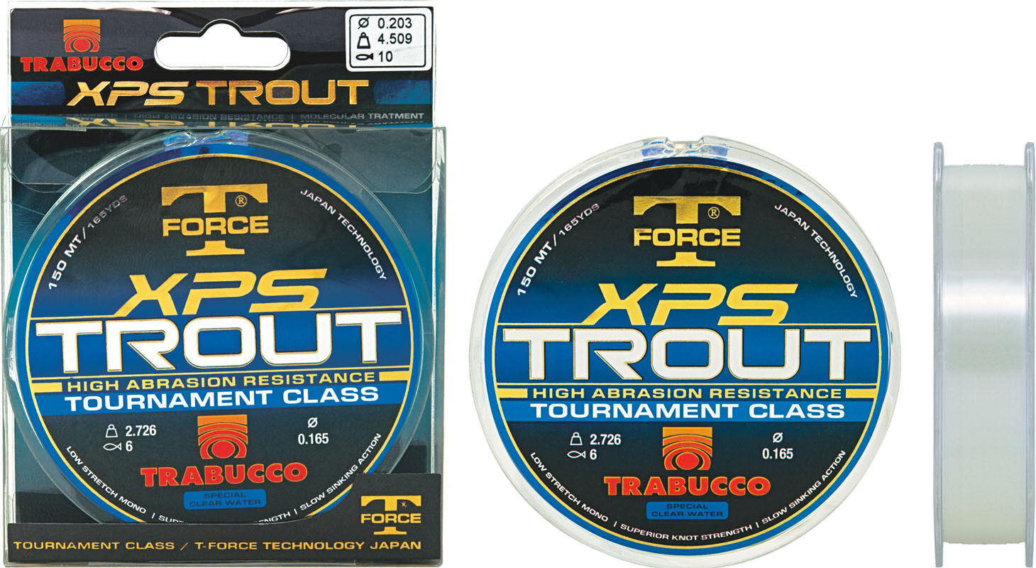 Filo da Pesca TRABUCCO TROUT COMPETITION 150mt - 0,20