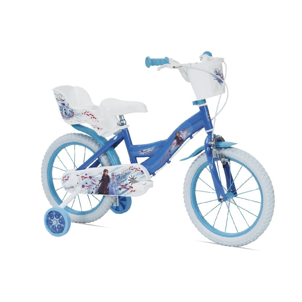 Bici Per Ragazze Disney Frozen 16 Bianca/Blu