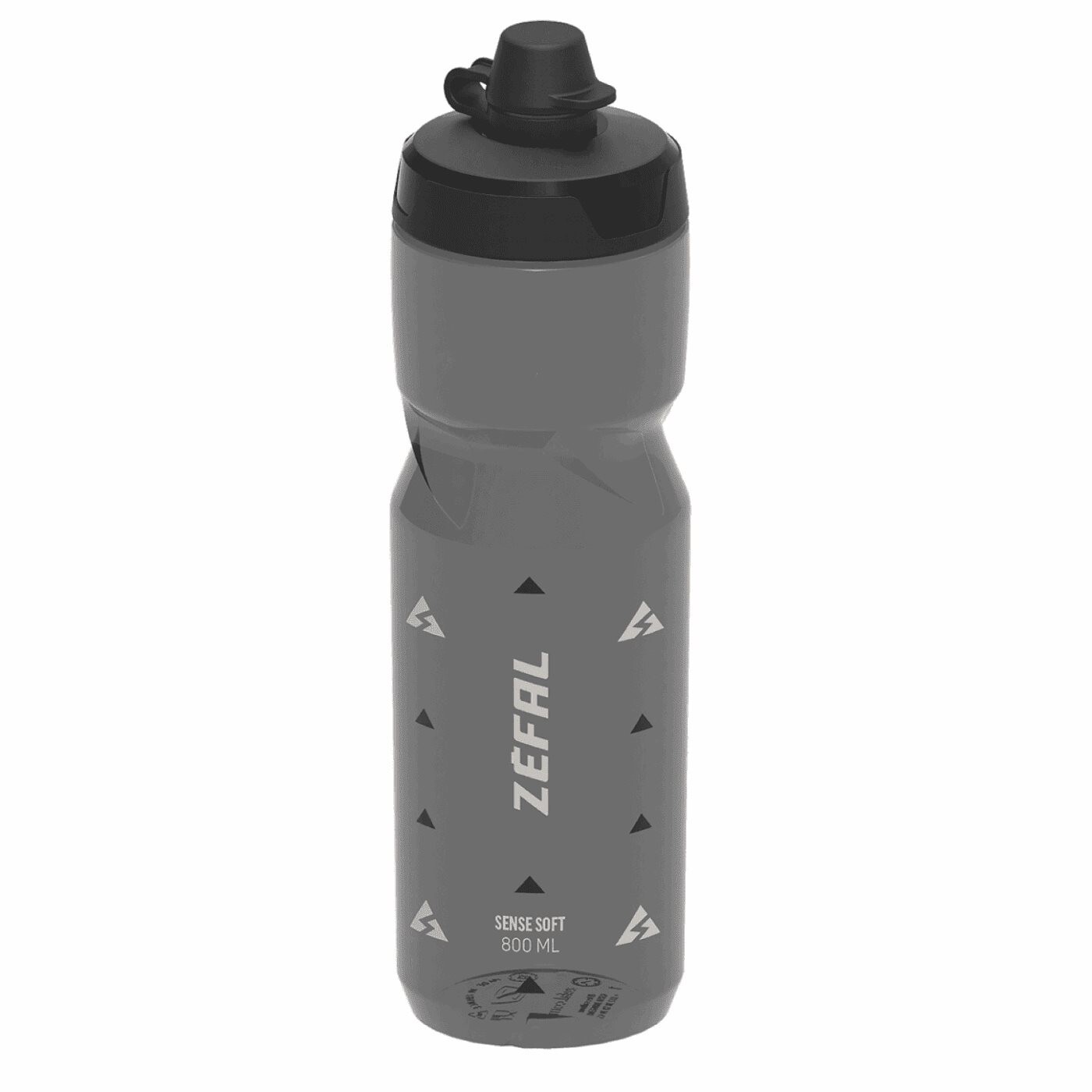 Borraccia sense soft 800ml no-mud nero fumo Zefal Bici