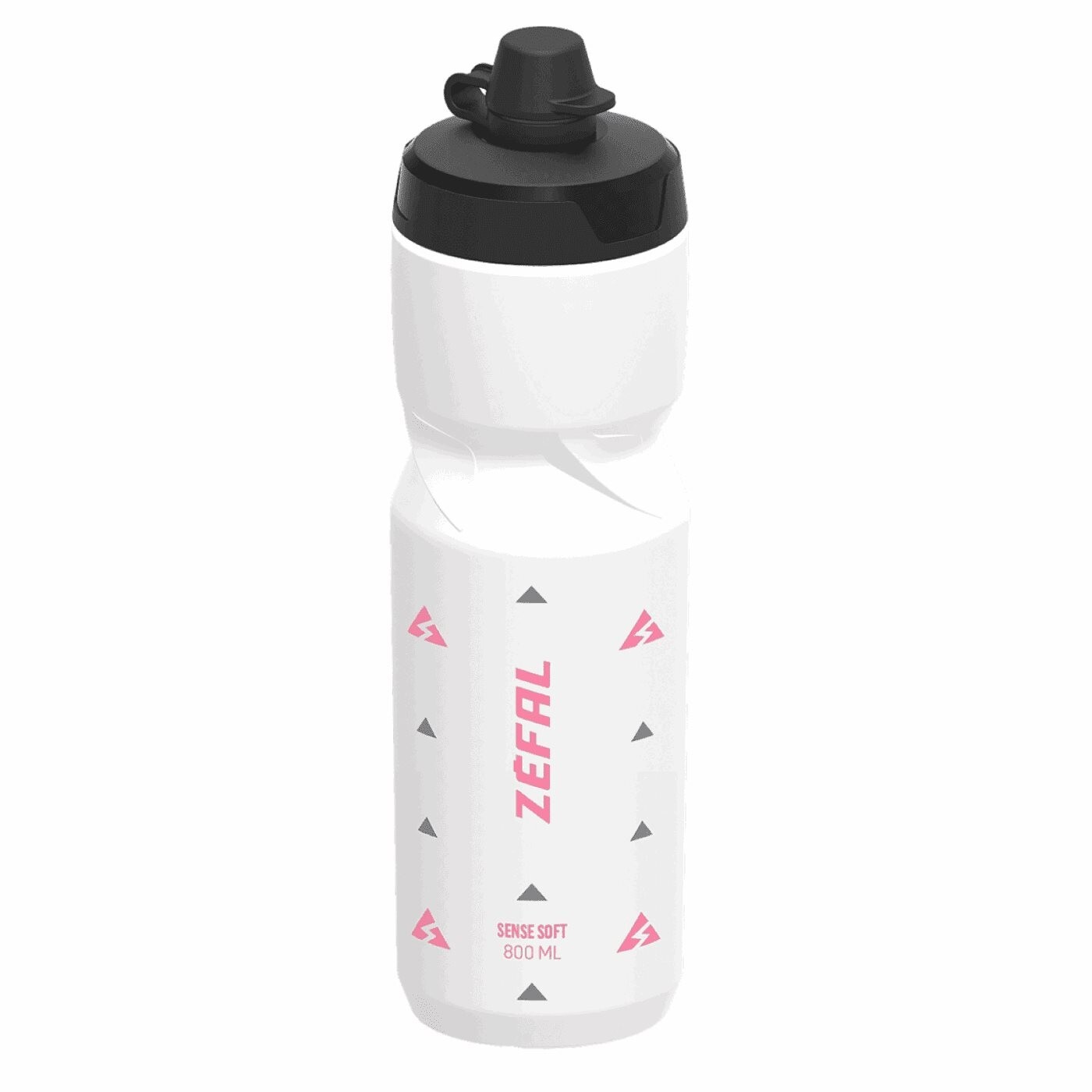 Borraccia sense soft 800ml no-mud rosa/bianco Zefal Bici