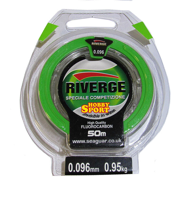 FILO RIVERGE 0,096 SEAGUAR  FLUOROCARBON PER TERMINALE MADE IN JAPAN 50 MT