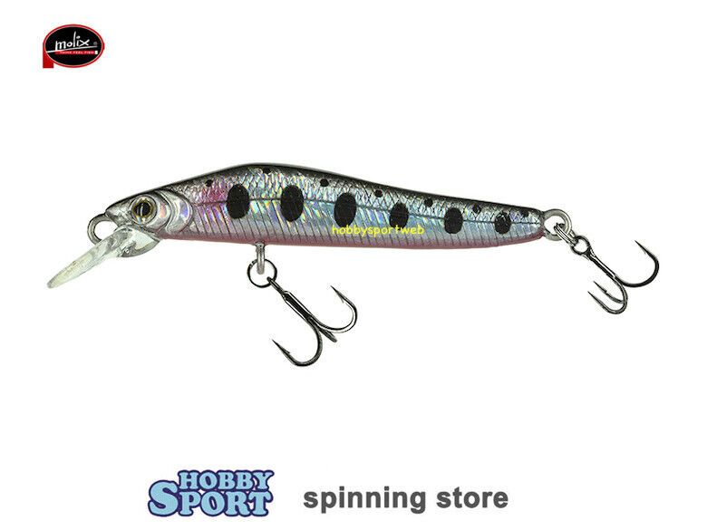 JUBARINO JERKBAIT MOLIX 50  COL 324 MX PAR 2.5 GR  5 CM  SPINNING TROUT