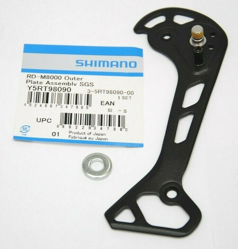 Piastra Esterna Cambio SHIMANO XT SGS RD-M8000 Gabbia Lunga