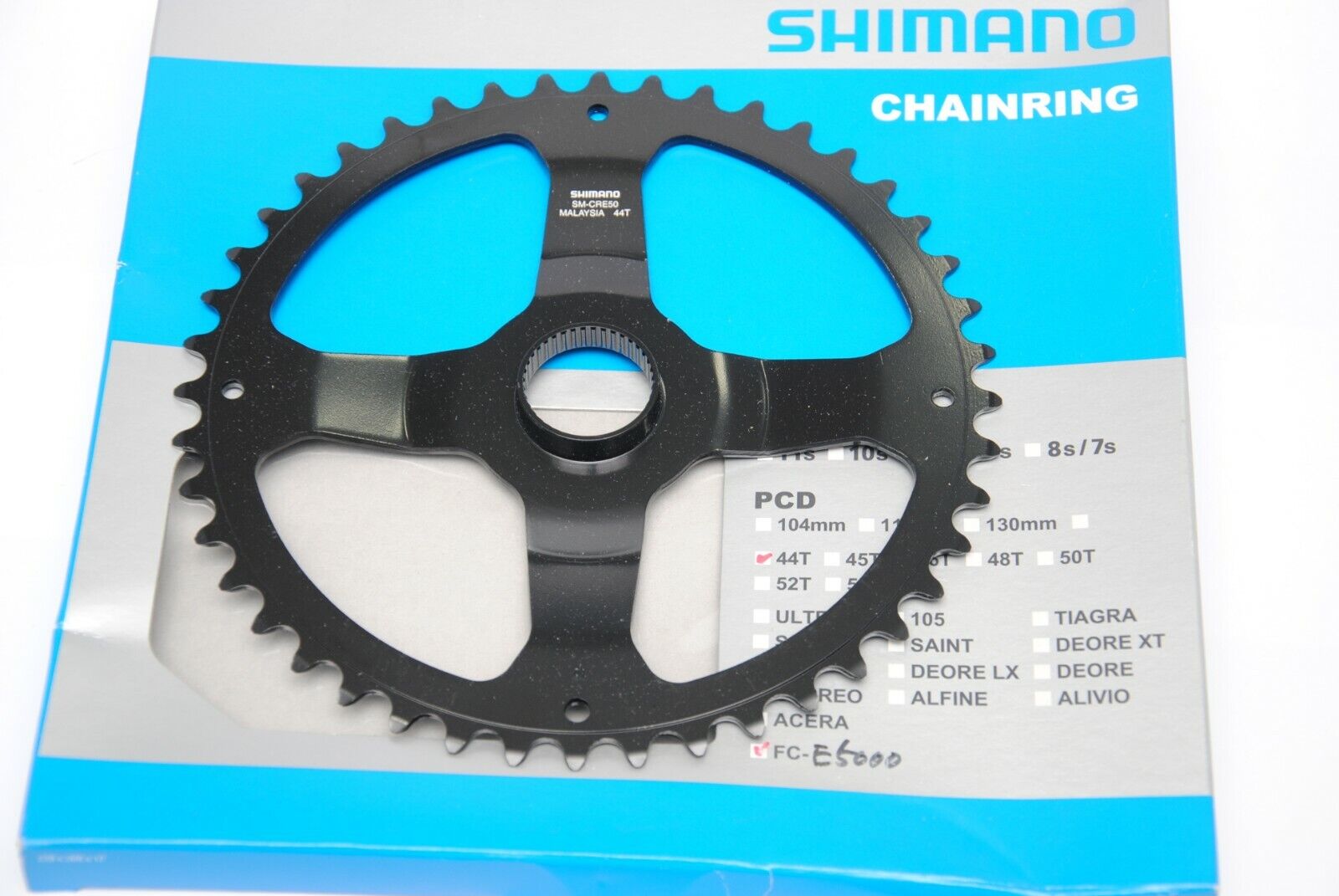 Corona SHIMANO STEPS 44T SM-CRE50 FC-E5000 1x7/8v