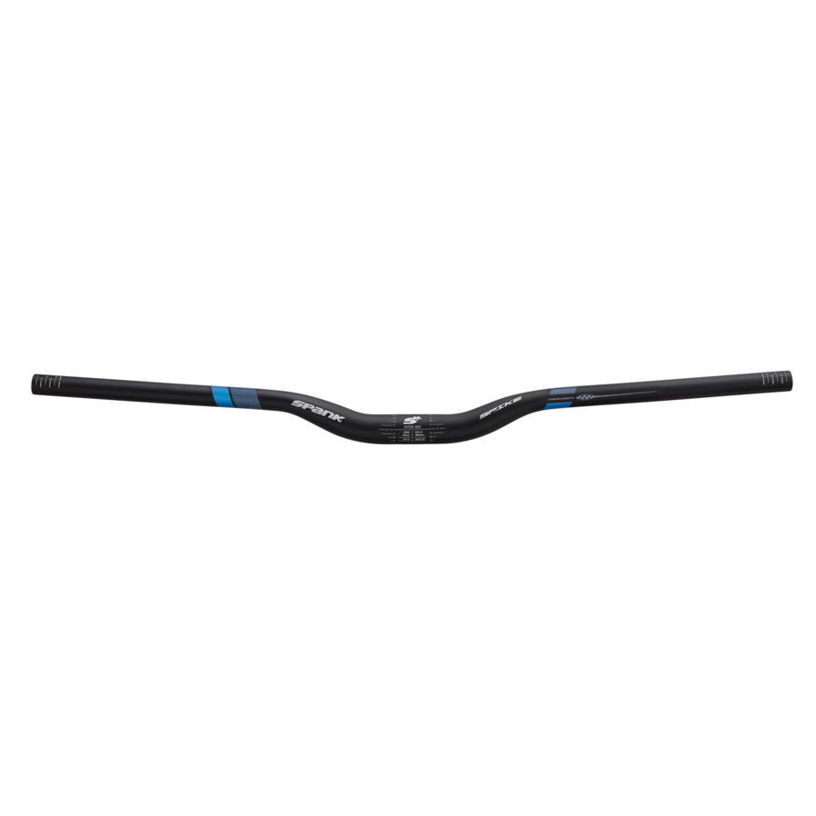 manubrio spike 800 vibrocore xgt 31,8mm x 800mm rise 30mm nero/blu SPANK bici mo