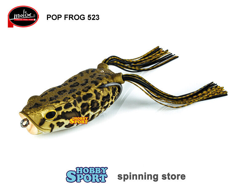 POP FROG  MOLIX  523 NOTHERN SNAKEHEAD RATTLIN’ 18 GR 6,5 CM SPINNING BLACK BASS