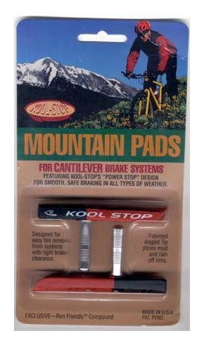 Porta Pattini Kool Stop Cantilever Rosso/Nero (Pattini Inclusi)
