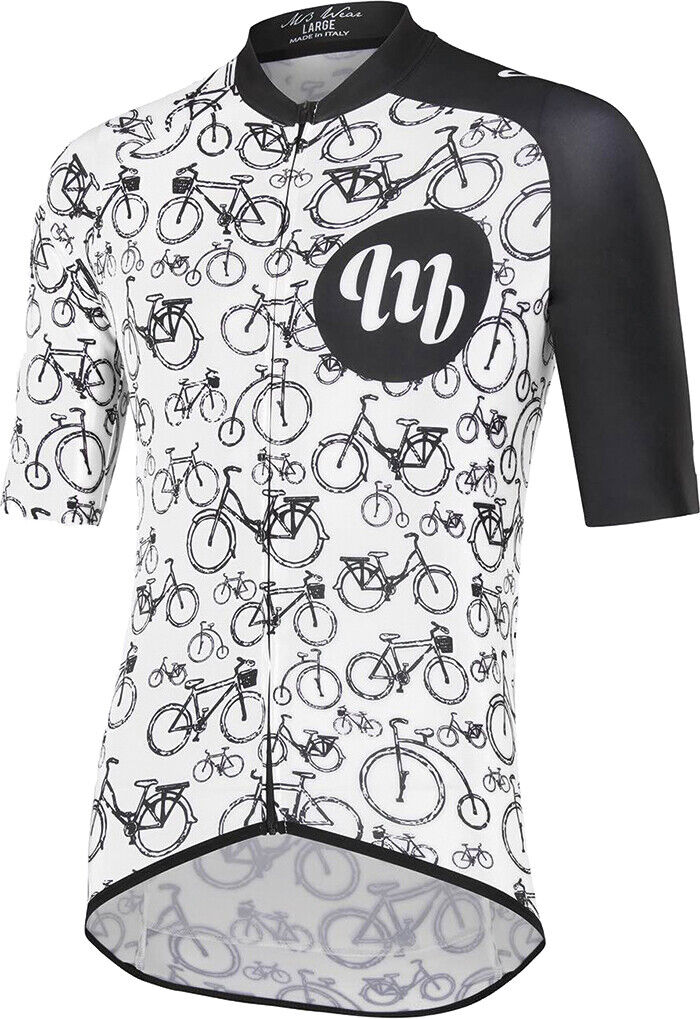 MAGLIA GRANFONDO BIKE WHITE MB WEAR TAGLIA XL