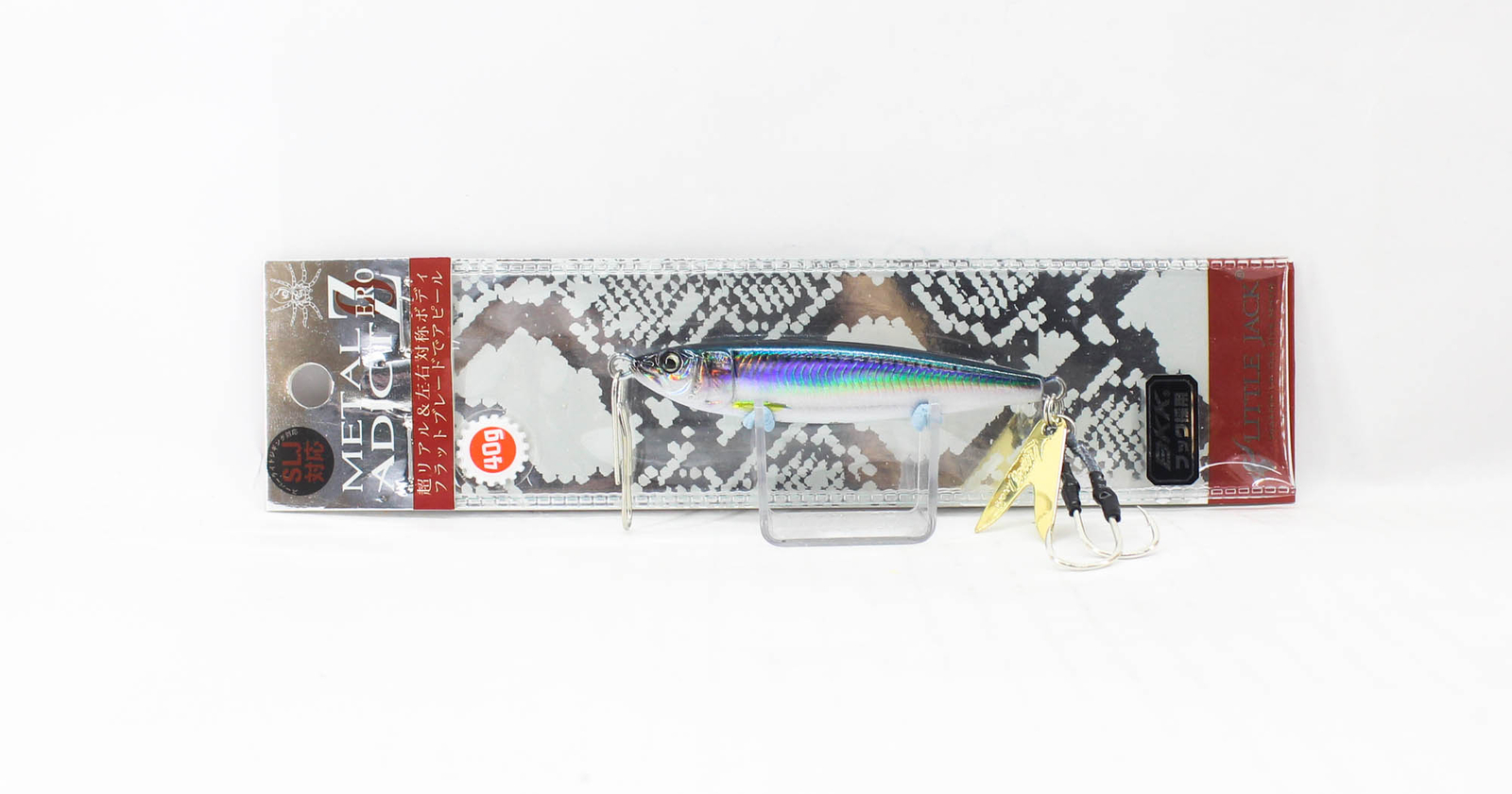 Little Jack Metallo Jig Metallo Adict Zero 72mm 40 grammi 01 (1868)