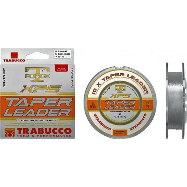 FILO CONICO SURF CASTING TAPER LEADER XPS 0,20 - 0,57 MM  PARASTRAPPI