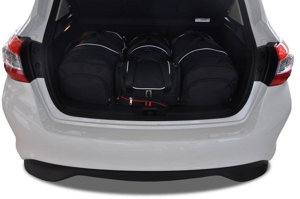 KJUST Borse da Viaggio Dedicate per NISSAN PULSAR 2014-2018  4 PZ