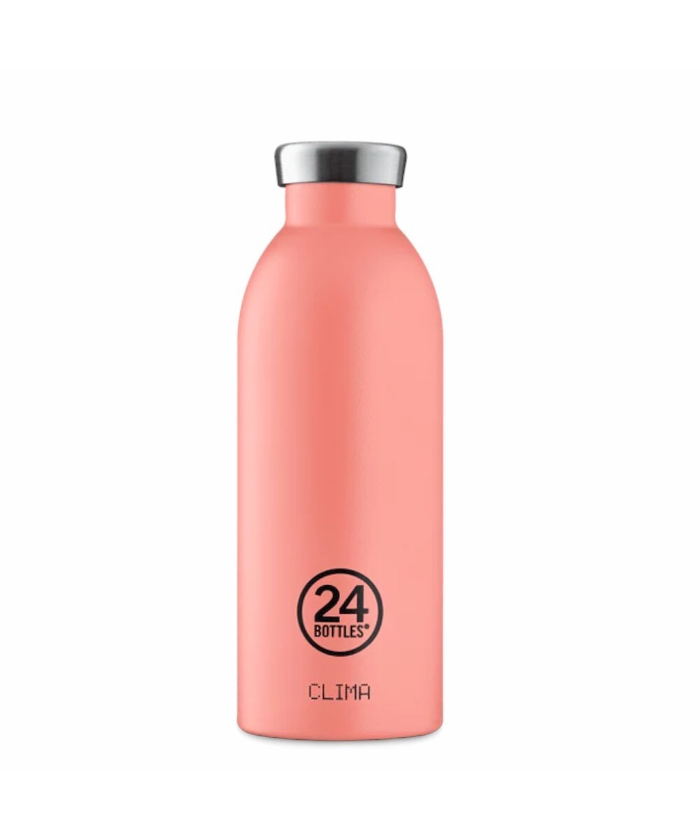 24 Bottles Clima Blush Rose, bottiglia termica in acciaio, 24h, 500 ml Rosa 8051
