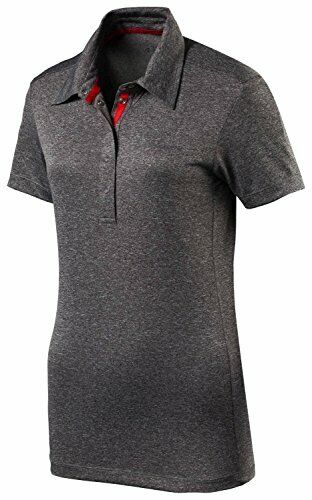 Nakamura Damen Batna Polo, Donna, Batna, Grau, 36 (N9u)