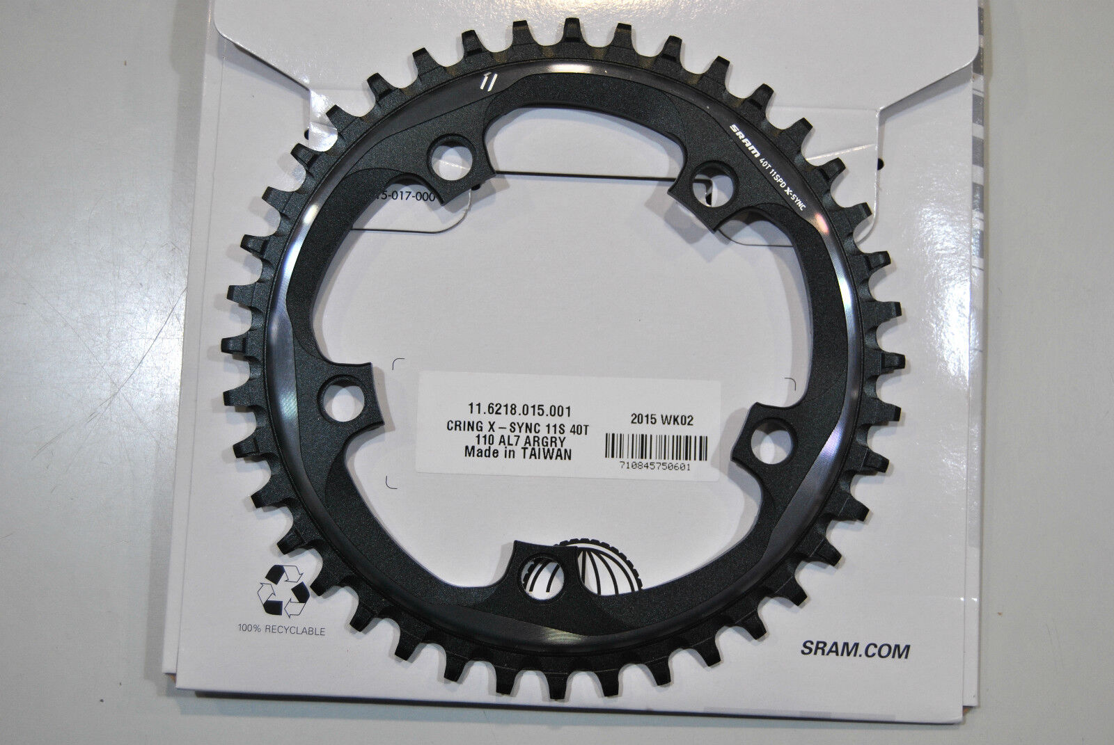 Corona TRUVATIV/SRAM X-SYNC 40 Denti X1 110mm 1x11Speed/CHAINRING SRAM X1 40T