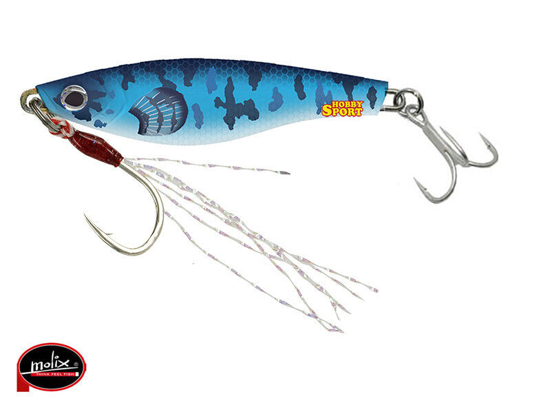 JUGULO WIDE CASTING  3 GR  COL. 536 F e B GOBY  MOLIX  SPINNING MARE LAGO FIUME