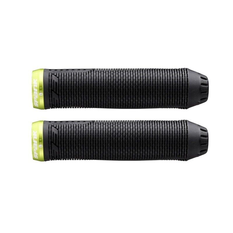 manopole spike 33 lock-on 145mm nero/verde SPANK bici mtb