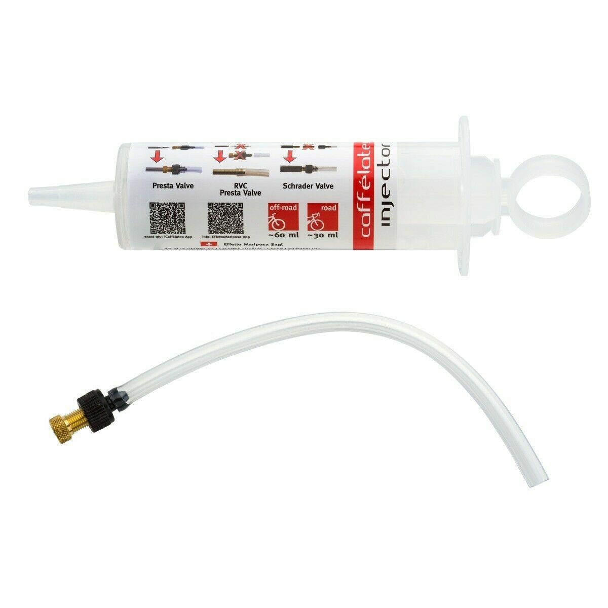 EFFETTO MARIPOSA CAFFE'LATEX INIECTOR 100ML PER LIQUIDO SIGILLANTE