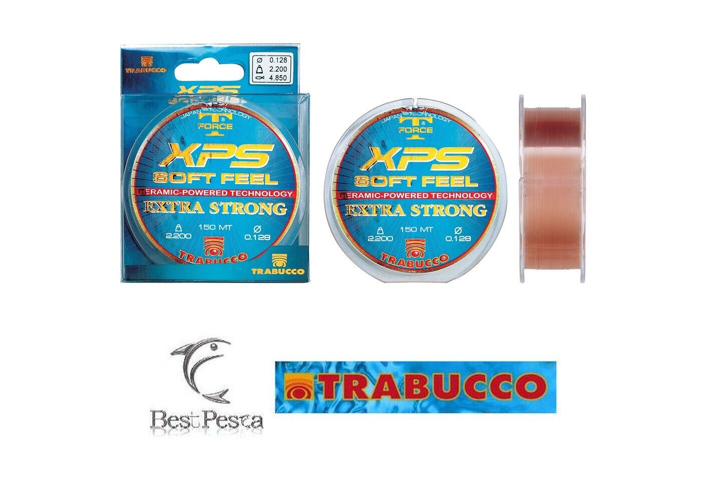 Filo da Pesca - TRABUCCO SOFT FEEL 150mt - 0,181