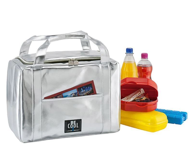 BE COOL - Borsa Termica Silver "CITY" 13,5 L media 7161299