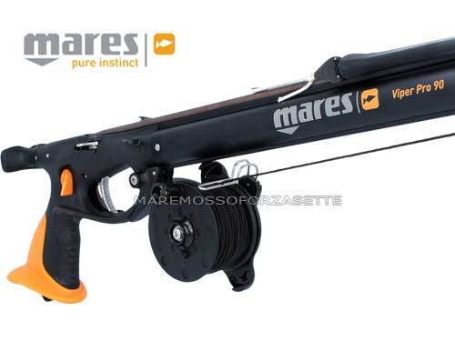 FUCILE SUB ARBALETE MARES VIPER PRO DS  90 CON MULINELLO SPEARGUN WITH REEL
