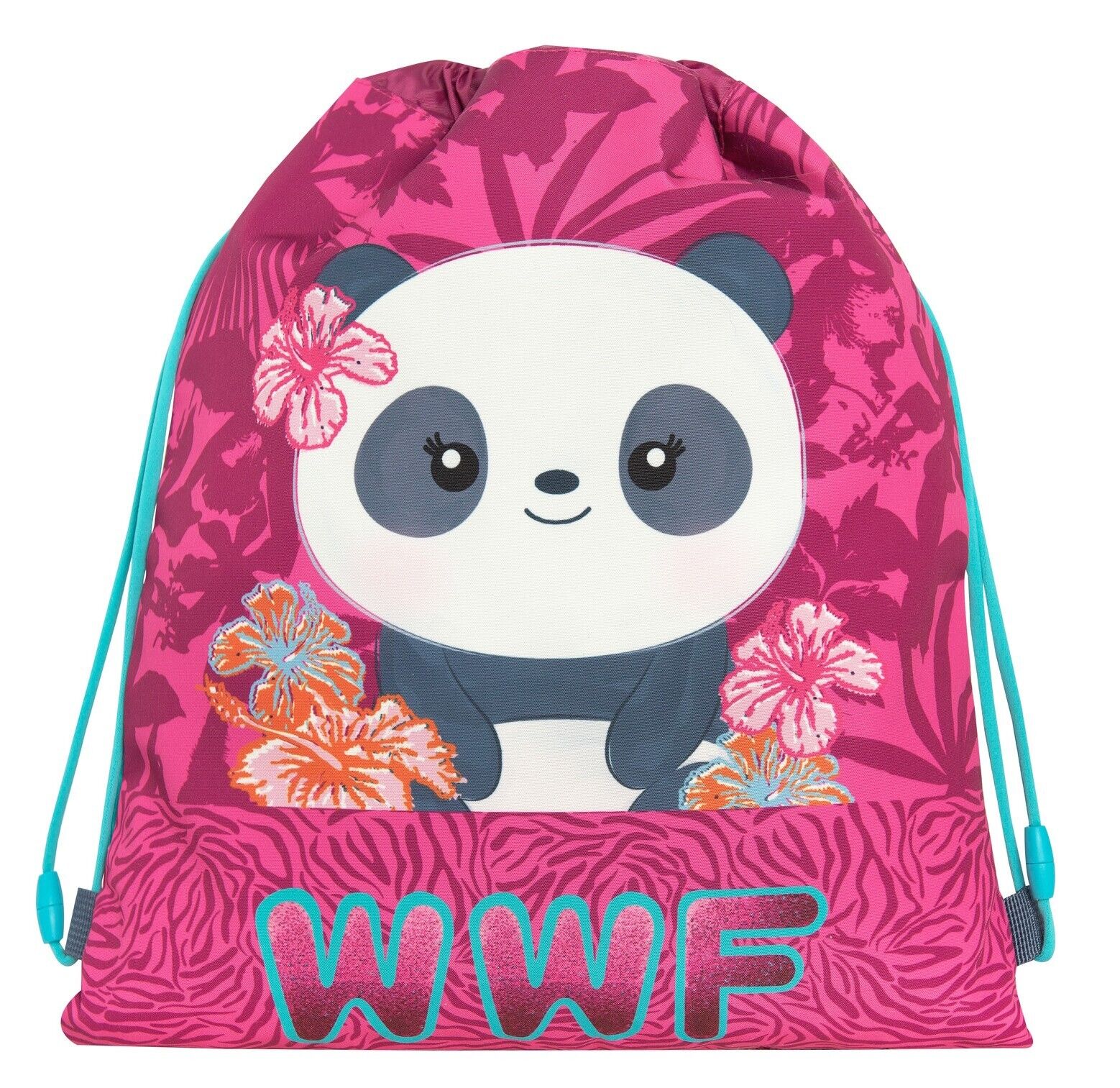 WWF Panda Zaino Sacca Coulisse 41X34cm