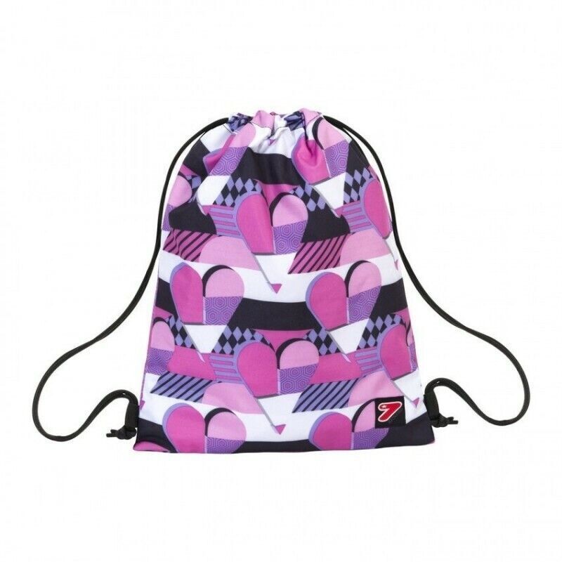 SEVEN Gym Sac Pinky Hearths   cuori ROSA LILLA