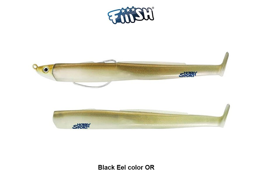 BLACK EEL FIIISH SIZE 3 BE 1252 ORO  10 GR COMBO SHALLOW +1 CORPO  SPINNING