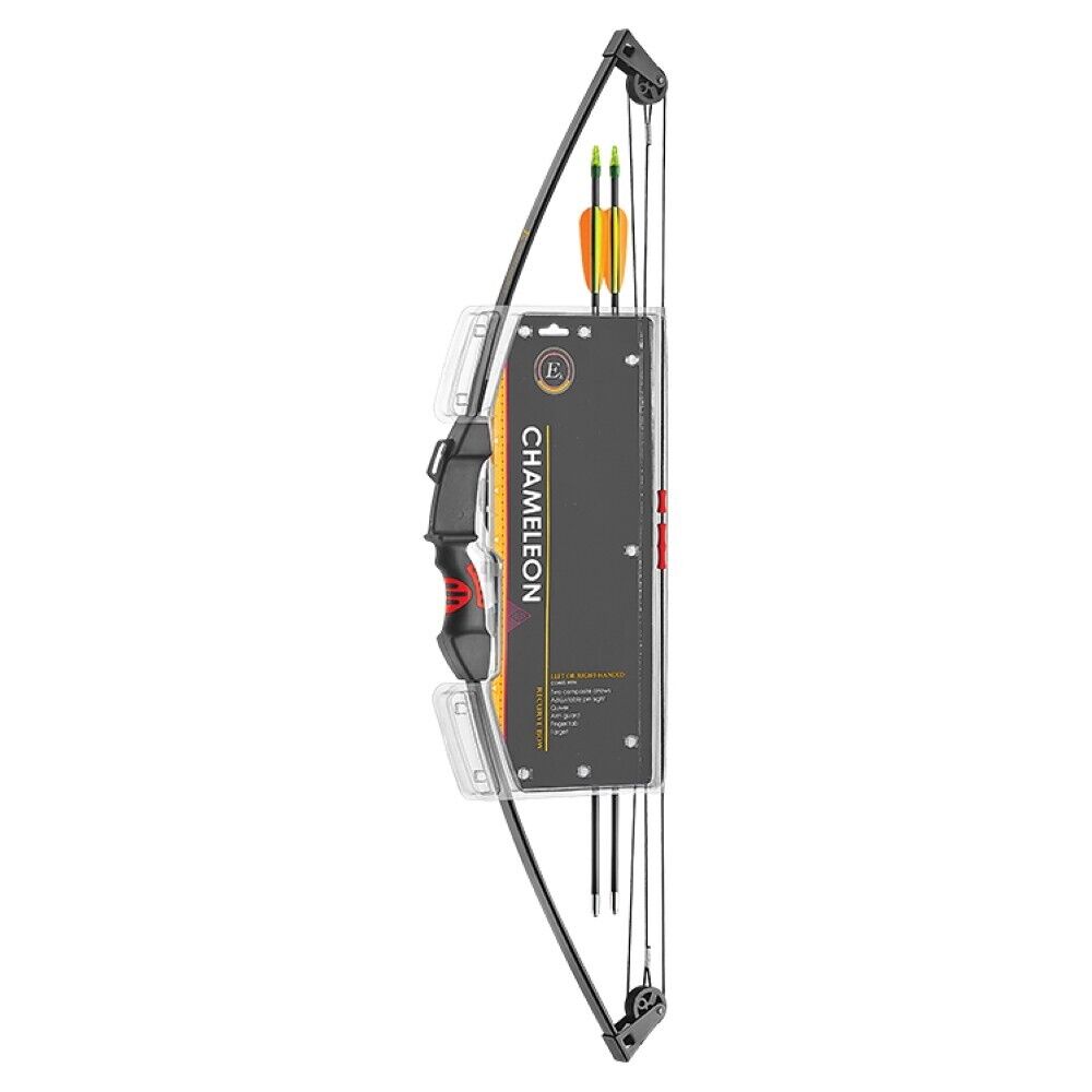 EK ARCHERY ARCO COMPOUND PER RAGAZZI CHAMELEON 10-15 LIBBRE NERO CO 017B