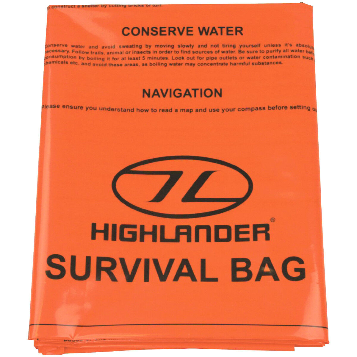 Highlander Doppia 210X120Cm Sopravvivenza Bivi Borsa Di Escursione Di Emergenza