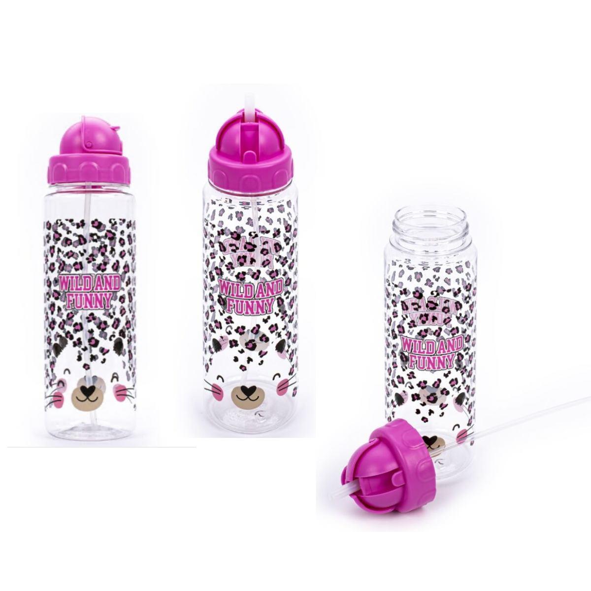 Borraccia plastica 700 ml leokitty