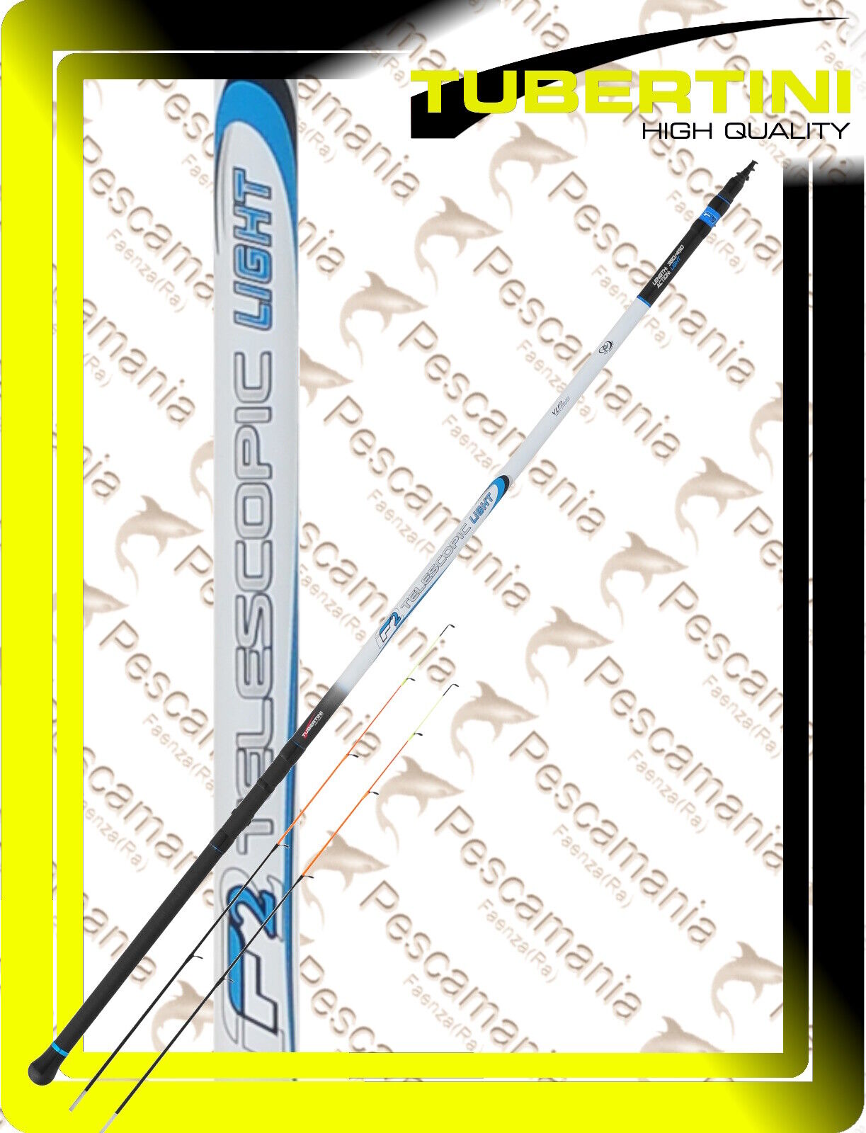Canna Tubertini F2 Telescopic Light mt 3,80 - 4,50  bolentino