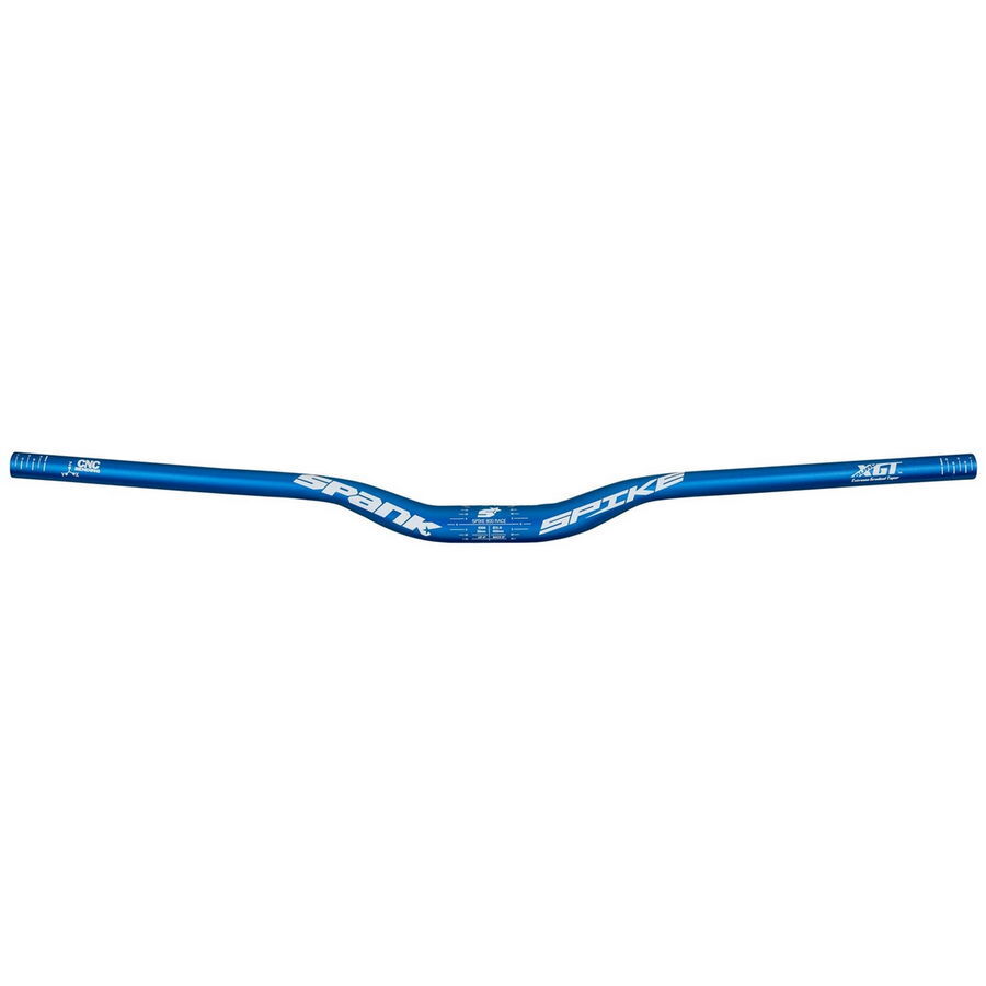 manubrio spike 800 race xgt 31,8mm x 800mm rise 30mm blu SPANK bici mountain