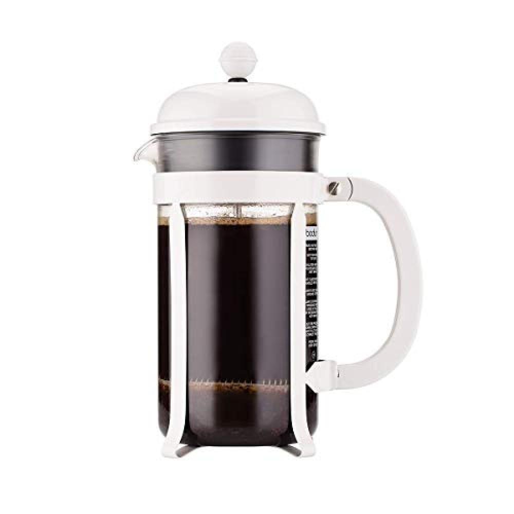 (TG. 1,0 l) Bodum – Melior Coffee dripper, Vetro, Bianco, 11 x 16.2 x 24.5 cm