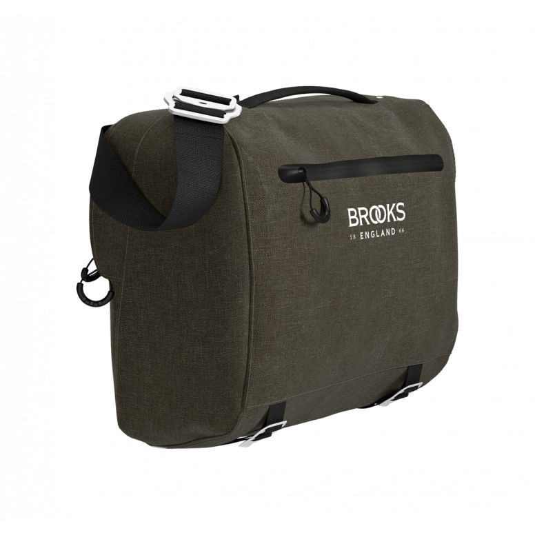 BROOKS Scape Handlebar Bag Mud Green