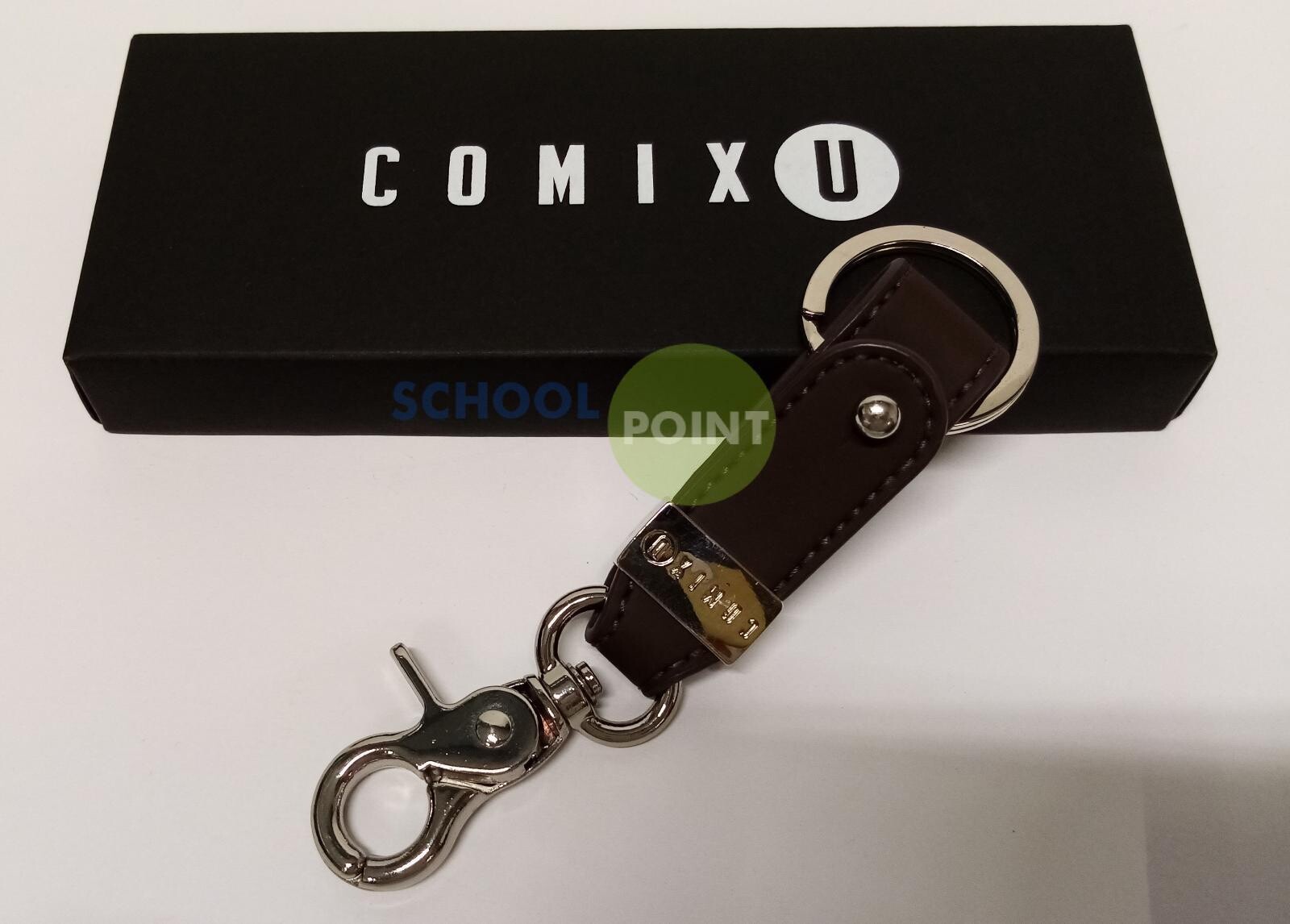 Portachiavi Comix U colore Marrone