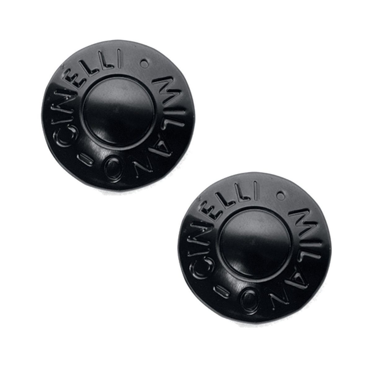 coppia tappi manubrio nero CINELLI manopole